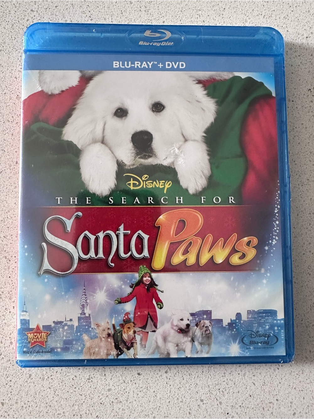 Disney Santa Paws Blu-ray + DVD - New Sealed